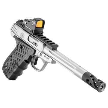 Smith & Wesson SW22 Victory Performance Center 22LR 6" Carbon Barrel, Vortex 6Moa Red Dot, Muzzle Brake Smith & Wesson SW22 Victory Performance Center 22LR 6" Carbon Barrel, Vortex 6Moa Red Dot, Muzzle Brake - Handsguns - American Guns & Ammo