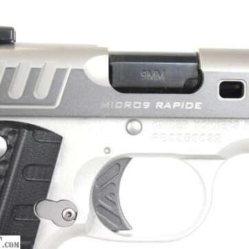 Kimber Micro 9 Rapide Black Ice 9mm, Day/Night Sights, Two-Tone, 7rd - Handsguns | American Guns & Ammo