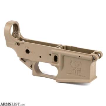 FMK Extreme AR-15 Multi Caliber Polymer Stripped Lower Receiver Dark Earth - RIFLES | American Guns & Ammo