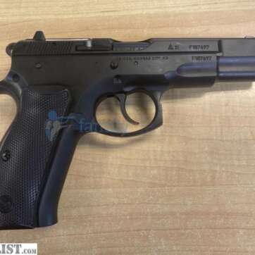 CZ 75-B Single/Double 9mm 4.6" 16rd Black Synthetic Grip Black - Handsguns | American Guns & Ammo