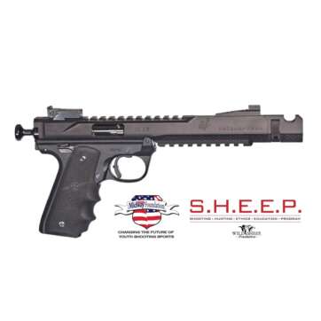 Volquartsen Black Mamba .22 Long Rifle, 4.5" Barrel, Target Sights, hiveGrips, Black, 10rd - Handsguns | American Guns & Ammo