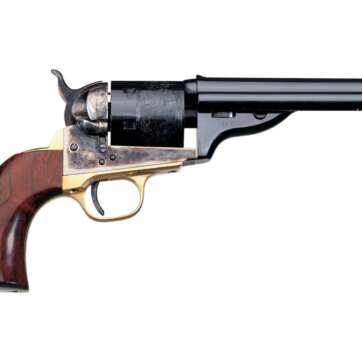 Uberti 1871 Open Top Early Model Navy, .45 Colt, 4.75", Walnut/Blued - Handsguns | American Guns & Ammo