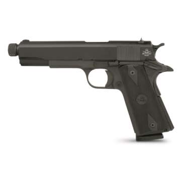 Rock Island Armory 1911A FS GI With Threaded Barrel 45 ACP 5" Barrel Parkerized Finish 8rd - Handsguns | American Guns & Ammo