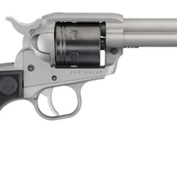 Ruger Wrangler, .22 LR, 4.62" Barrel, 6rd, Silver - Handsguns - American Guns & Ammo