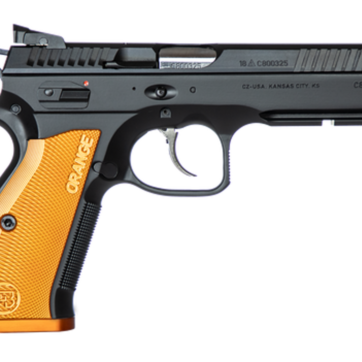 CZ SHADOW II ORANGE 9mm 4.9" Barrel Aluminum Grips 17RD Mag - Handsguns | American Guns & Ammo