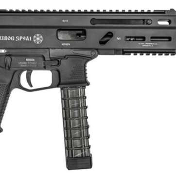Grand Power Stribog SP9A1 Gen2 9mm, 8" Barrel, Hardcoat Anodized, M-Lok Rail, 3x30rd Mags - Handsguns | American Guns & Ammo