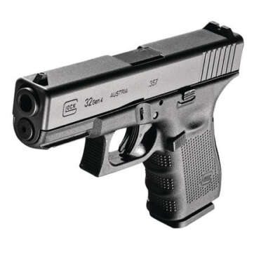 Glock Glock 33 Gen4 .357 Sig 3.5" Barrel Black Finish Fixed Sights Refurbished 9rd - Handsguns | American Guns & Ammo