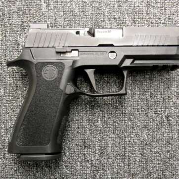 Sig P320 X-Compact 9MM, 3.6" Barrel, Night Sights, Black, 15Rd, 2 Magazines - Handsguns | American Guns & Ammo