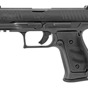 Walther Q4 Steel Frame 9mm, 4" Barrel, Fixed Sights, Black, 2x 15rd - Handsguns | American Guns & Ammo