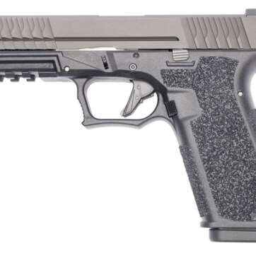Polymer80 PFS9 Full Size 9mm, 4.49", Black Aggressive Textured Black Grip, 17rd - Handsguns | American Guns & Ammo