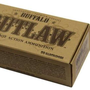Buffalo Cartridge Outlaw 44-40 Winchester 200gr, Lead Round Nose Flat Point 50rd/Box Buffalo Cartridge Outlaw 44-40 Winchester 200gr, Lead Round Nose Flat Point 50rd/Box - Competition Guns - American Guns & Ammo