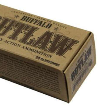 Buffalo Cartridge Outlaw 357 Magnum 125gr, Lead Round Nose Flat Point 50rd/Box - Competition Guns | American Guns & Ammo