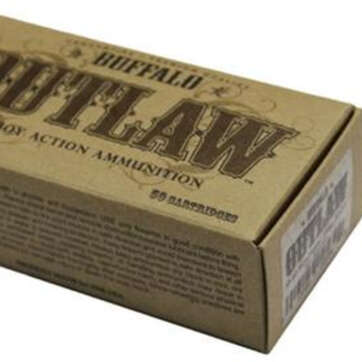 Buffalo Cartridge Outlaw 38-40 Winchester 180gr, Lead Round Nose Flat Point 50rd/Box - Competition Guns | American Guns & Ammo