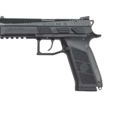 CZ-USA P-09 Duty, .40 S&W, 4.53", 10rd, Black Polymer Frame/Black Slide - Handsguns - American Guns & Ammo