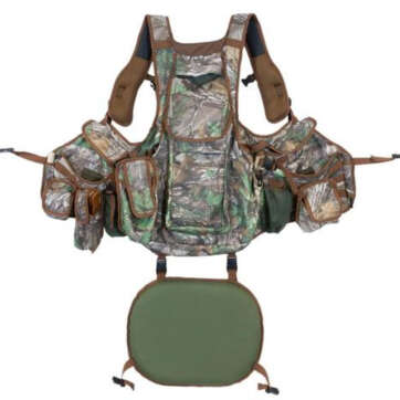 Hunters Specialties Undertaker Turkey Hunting Vest, Nylon Adjustable Camo - RIFLES | American Guns & Ammo