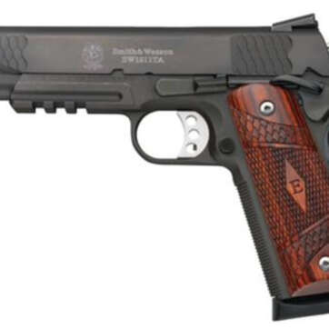Smith & Wesson SW1911TA, E-Series, Rail, Night Sights, 45 ACP - Handsguns | American Guns & Ammo