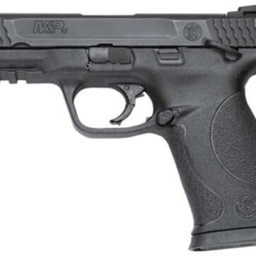 Smith & Wesson M&P Mid-Size 45 ACP 4" Barrel, Black Melonite Finish, White Dot Sights, Manual Safety, 10 Rnd Mag - Handsguns - American Guns & Ammo