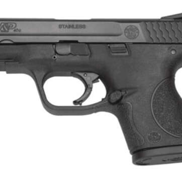 Smith & Wesson, M&P, Compact, 40 S&W, Striker Fired, 3.5" Barrel, Polymer Frame, Black, Low Profile Carry Sights, 10Rd, 2 Magazines, No Thumb Safety, Magazine Disconnect - Handsguns | American Guns & Ammo