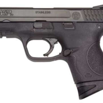 Smith & Wesson, M&P, Compact, 9mm, Striker Fired, 3.5" Barrel, Polymer Frame, Black, Low Profile Carry Sights, 10Rd, 2 Magazines, No Thumb Safety, Magazine Disconnect - Handsguns | American Guns & Ammo