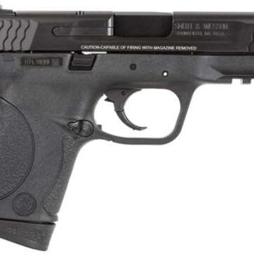 Smith & Wesson M&P Compact *MA Comp* 45 ACP 4" Barrel, No Mag Safety Poly Grip/Frame Black, 8rd - Handsguns | American Guns & Ammo