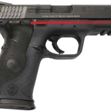 Smith & Wesson M&P 9MM 4.25", Crimson Trace Laser Installed, 17R Mag - Handsguns - American Guns & Ammo