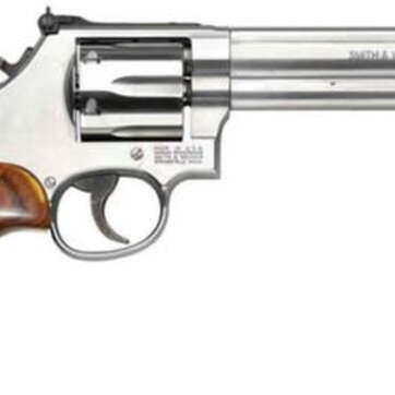 Smith & Wesson 629 Deluxe 44 Magnum / .44 Special, 6.5", Wood Grips, Stainless - Handsguns | American Guns & Ammo