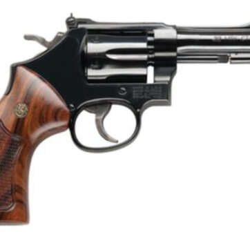 Smith & Wesson 48 Classic 22 Magnum 4 Inch Blued Barrel Wood Grips 6 Round - Handsguns | American Guns & Ammo