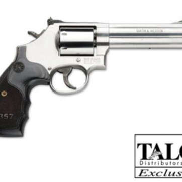 Smith & Wesson 686 Plus 3-5-7 Magnum Series 357 Mag/.38 Spec +P 5" Barrel White Outline RearSight 7rd - Handsguns | American Guns & Ammo