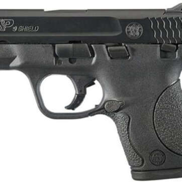 Smith & Wesson M&P Shield 9mm, 3" Barrel, Black Melonite Finish, 7rd, 8rd Mags - Handsguns | American Guns & Ammo