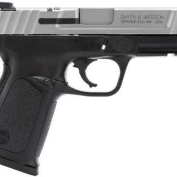 Smith & Wesson SD VE *MA Compliant* 40S&W 4" Barrel, Black Poly Frame/SS Slide, 10rd - Handsguns | American Guns & Ammo