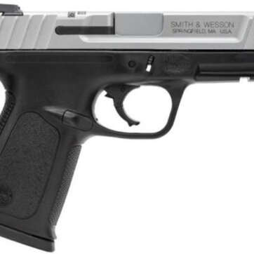 Smith & Wesson SD VE *CA Compliant* 9mm 4" Barrel, Black Poly Frame/SS Slide, 10rd - Handsguns | American Guns & Ammo
