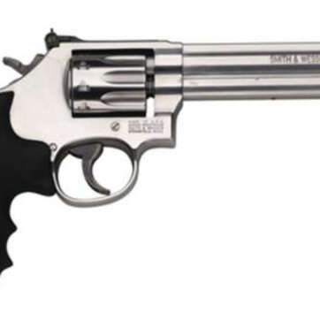 Smith & Wesson 617 K-22 Masterpiece 22LR 6" Barrel Houge Rubber Grip 10rd - Handsguns | American Guns & Ammo