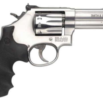 Smith & Wesson 617 K-22 Masterpiece 22LR 4" Barrel Stainless Steel Houge Rubber Grip10rd - Handsguns | American Guns & Ammo