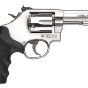 Smith & Wesson 67 Combat Masterpiece 38 Special 4" 6rd Rubber Grip Red Ramp Sight SS - Handsguns | American Guns & Ammo