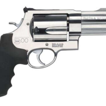 Smith & Wesson 500 500 Magnum 4" Barrel 5rd Matte Stainless Finish - Handsguns | American Guns & Ammo