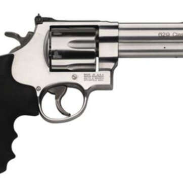 Smith & Wesson 629 Classic 44 Mag 5" 6rd Rubber Grip Matte Stainless Finish - Handsguns | American Guns & Ammo