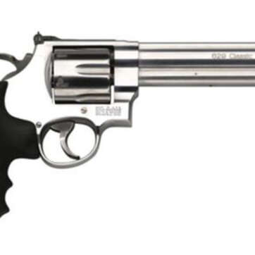 Smith & Wesson 629 Classic 44 Mag 6.5" Barrel Rubber Grip Matte SS Finish - Handsguns | American Guns & Ammo