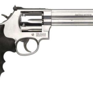 Smith & Wesson 686 Distinguish Combat 357 Mag/38 Spec 6" 6rd Adjustable White Outline/Red Ramp SS - Handsguns | American Guns & Ammo