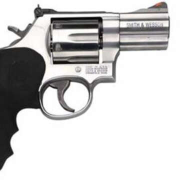 Smith & Wesson 686 357 Mag, 2.5", Red Ramp Adjust. Sights, Stainless - Handsguns | American Guns & Ammo