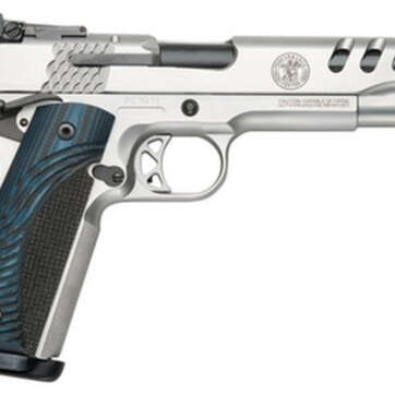 Smith & Wesson 1911 Custom Performance Center 45 ACP 5" SS Throated Barrel G10 Custom Grip - Handsguns - American Guns & Ammo