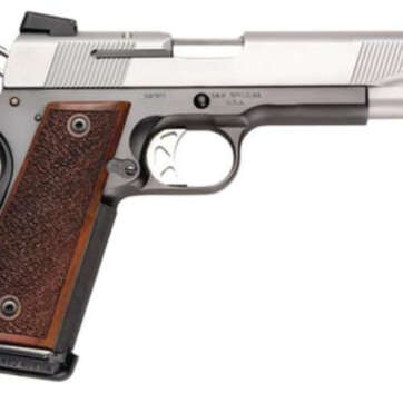 Smith & Wesson 1911 Pro 45 5" Fiber Optic Front Sight Adjustable Rear - Handsguns - American Guns & Ammo