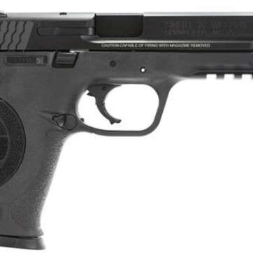Smith & Wesson M&P9 Pro DAO 9mm 5" Barrel, Novak FOF/Reduced Glare Rear Poly Grip Black, 10rd - Handsguns | American Guns & Ammo