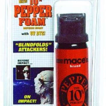 Mace Pepper Foam Contains 10, One Second Bursts 113gr, 6-10 Feet - Uncategorized | American Guns & Ammo