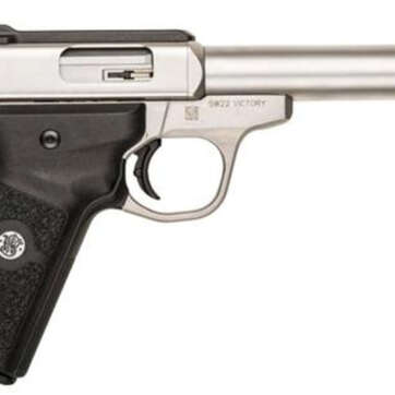 Smith & Wesson SW22 Victory 22LR 5.5" Barrel SS Frame 10 Rd Mag - Handsguns | American Guns & Ammo