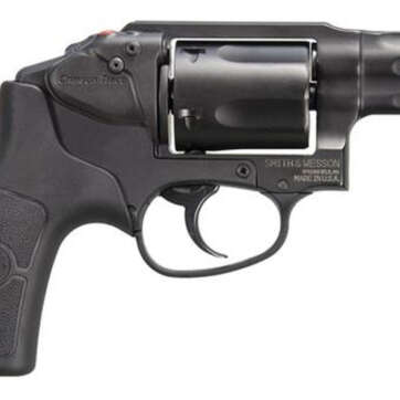 Smith & Wesson M&P Bodyguard 38, Integrated Crimson Trace Laser .38 Special +P, 1.9" Barrel, Black - Handsguns | American Guns & Ammo