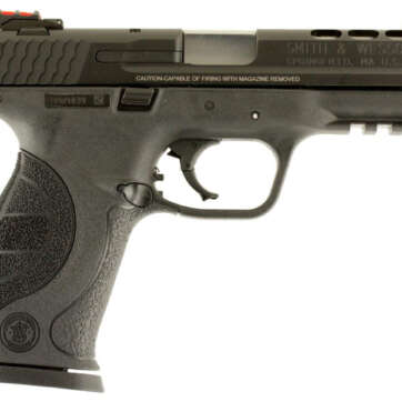 Smith & Wesson M&P 9 Perfromance Center 4.25" Ported Barrel H-Viz Fiber Optic Sights 17rd Mag - Handsguns | American Guns & Ammo