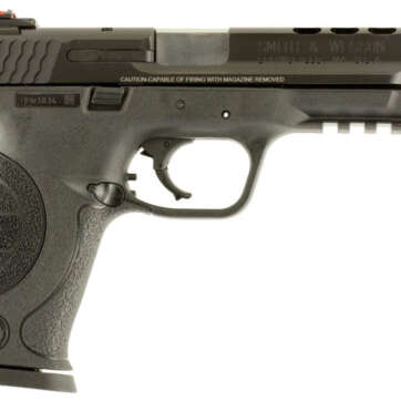 Smith & Wesson M&P 9 9mm Perfromance Center 5" Ported Barrel Fiber Optic Sights 17 Rd Mag - Handsguns | American Guns & Ammo