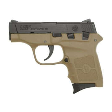 Smith & Wesson M&P Bodyguard, .380 ACP, 2.75", Flat Dark Earth Frame, 6rd, NO LASER - Handsguns | American Guns & Ammo
