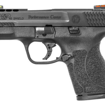 Smith & Wesson M&P45 Shield 45 ACP 3.3" Ported Barrel Hi-Viz Sights - Handsguns | American Guns & Ammo