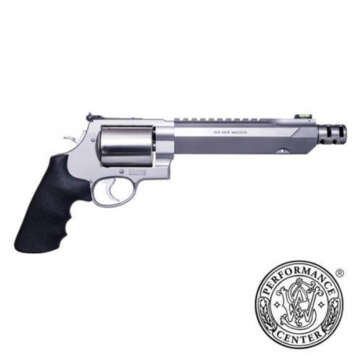 Smith & Wesson 460 Performance Center .460 S&W Mag, 7.5" Barrel, Rubber Grips, Muzzle Brake - Handsguns | American Guns & Ammo